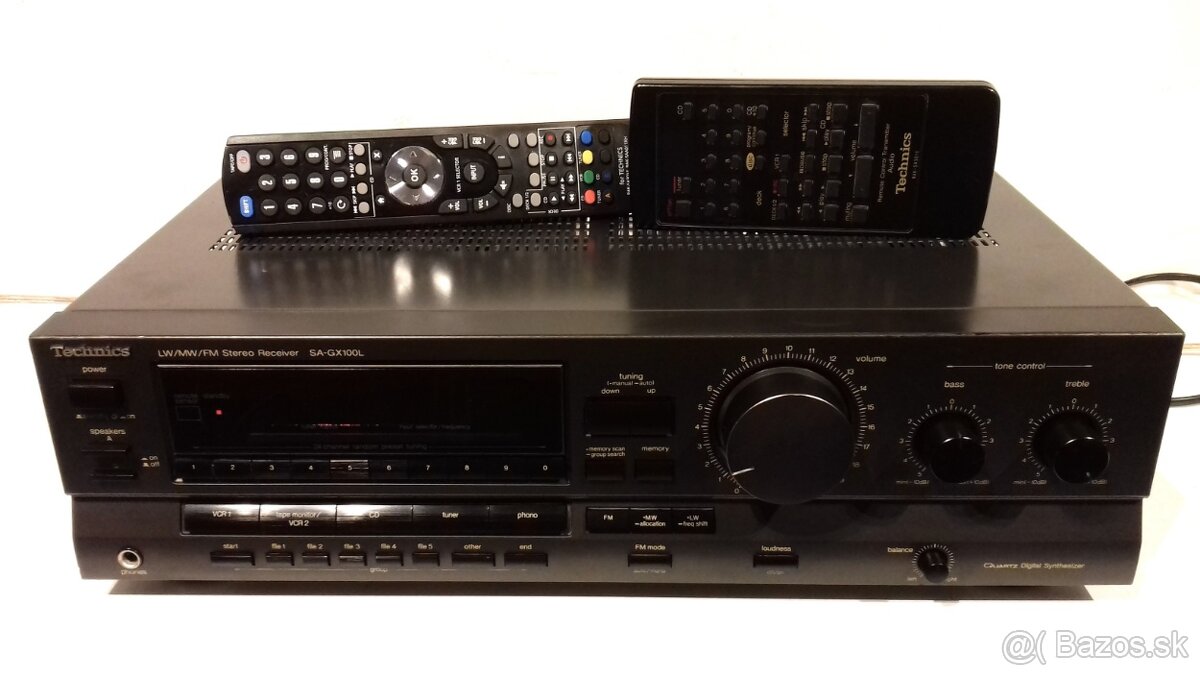 265W Receiver TECHNICS SA-GX100 Loudness, vyroba Japan, AR22 - 5