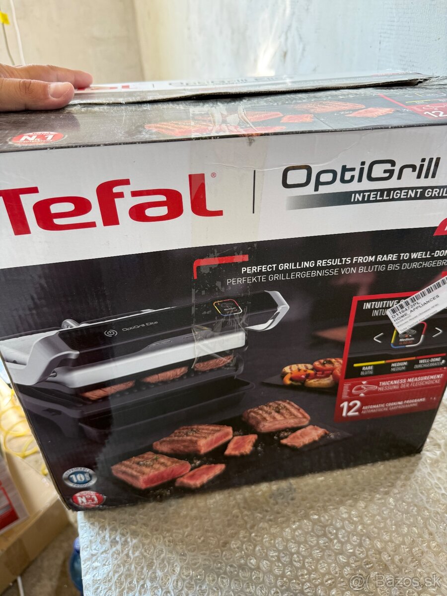 TEFAL GRILL GC750D16 OPTIGRILL ELITE - 5