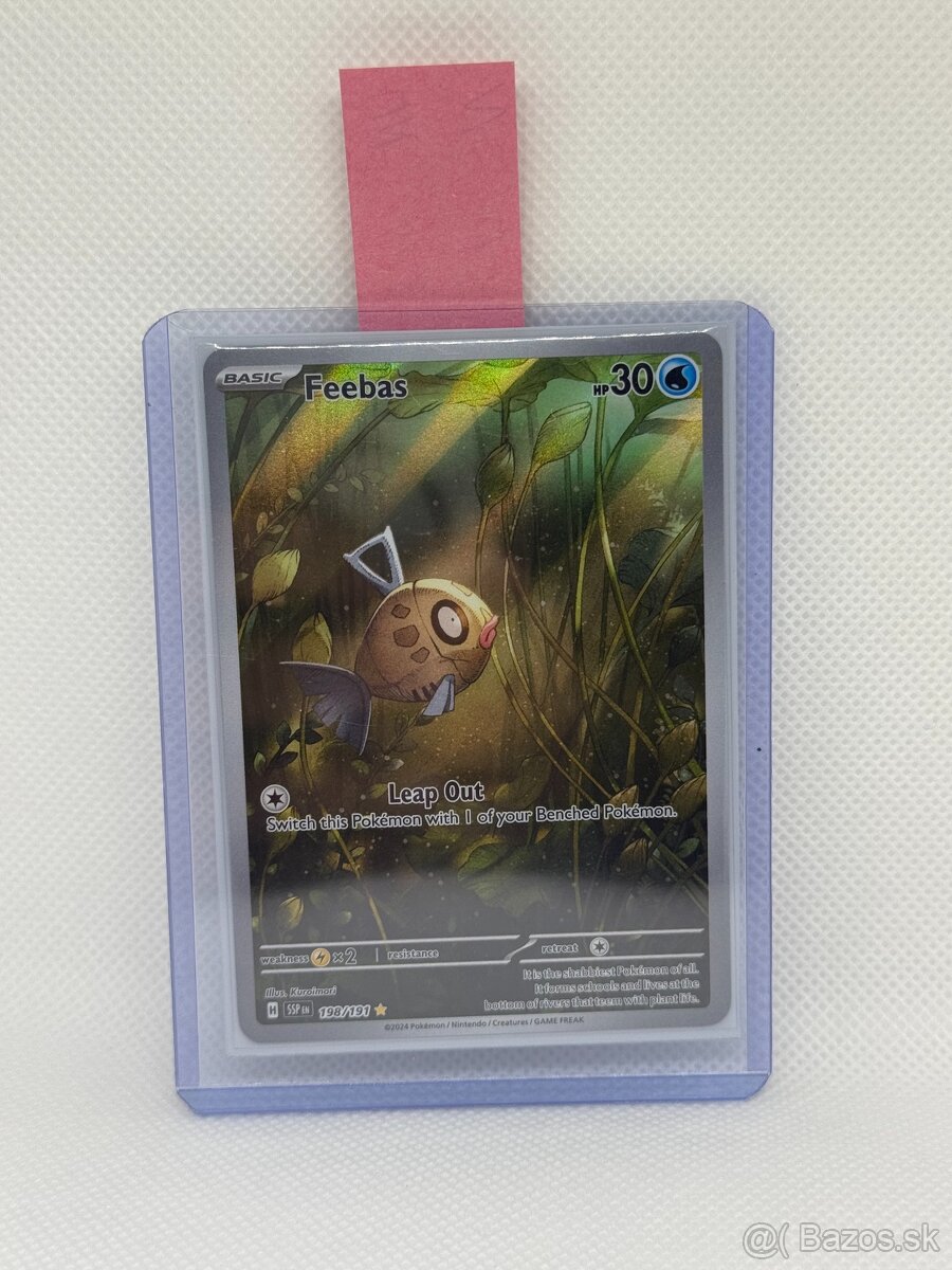 Pokémon karta Feebas SSP 198/191 – NM – ORIGINÁL - 5