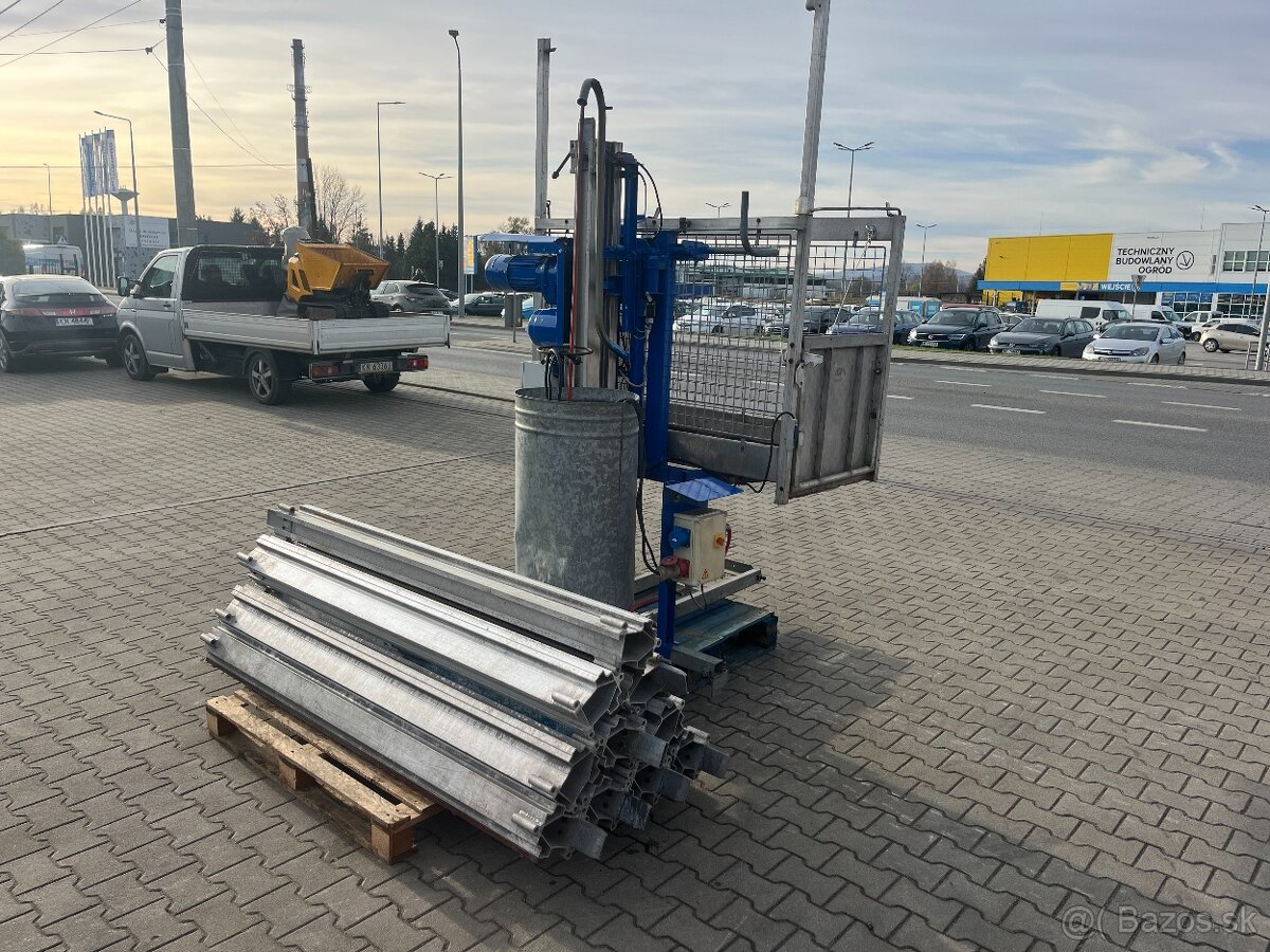 Vertikálny stavebný výťah Geda 300Z, žeriav, zdvihák s výško - 5