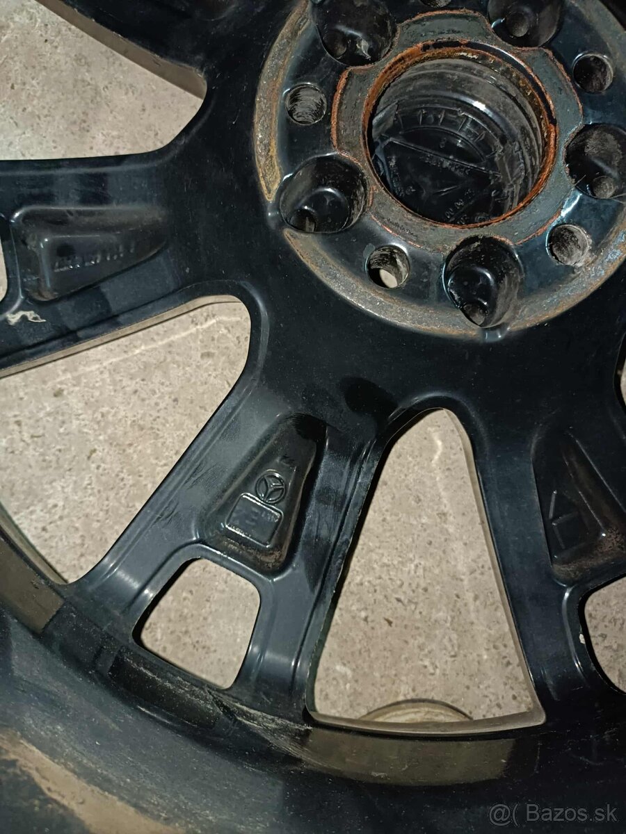 ❄️zimné alu disky orig. Mercedes 5x112 R19 dvojroZmer - 5