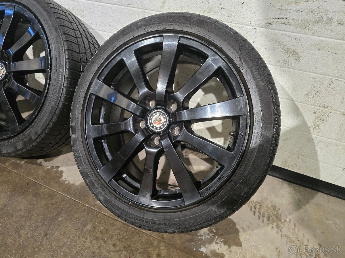 Zimná Sada Platin 5x114,3+Continental 205/45 R17 - 5