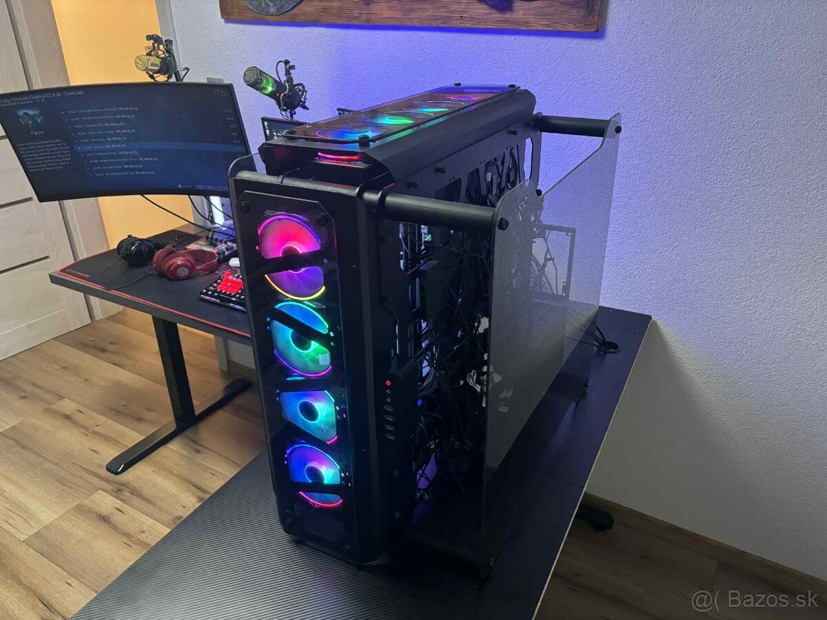 PC Custom cooling /RTX 3070TI/ AMD Ryzen 7 5800X3D/Raijintek - 5
