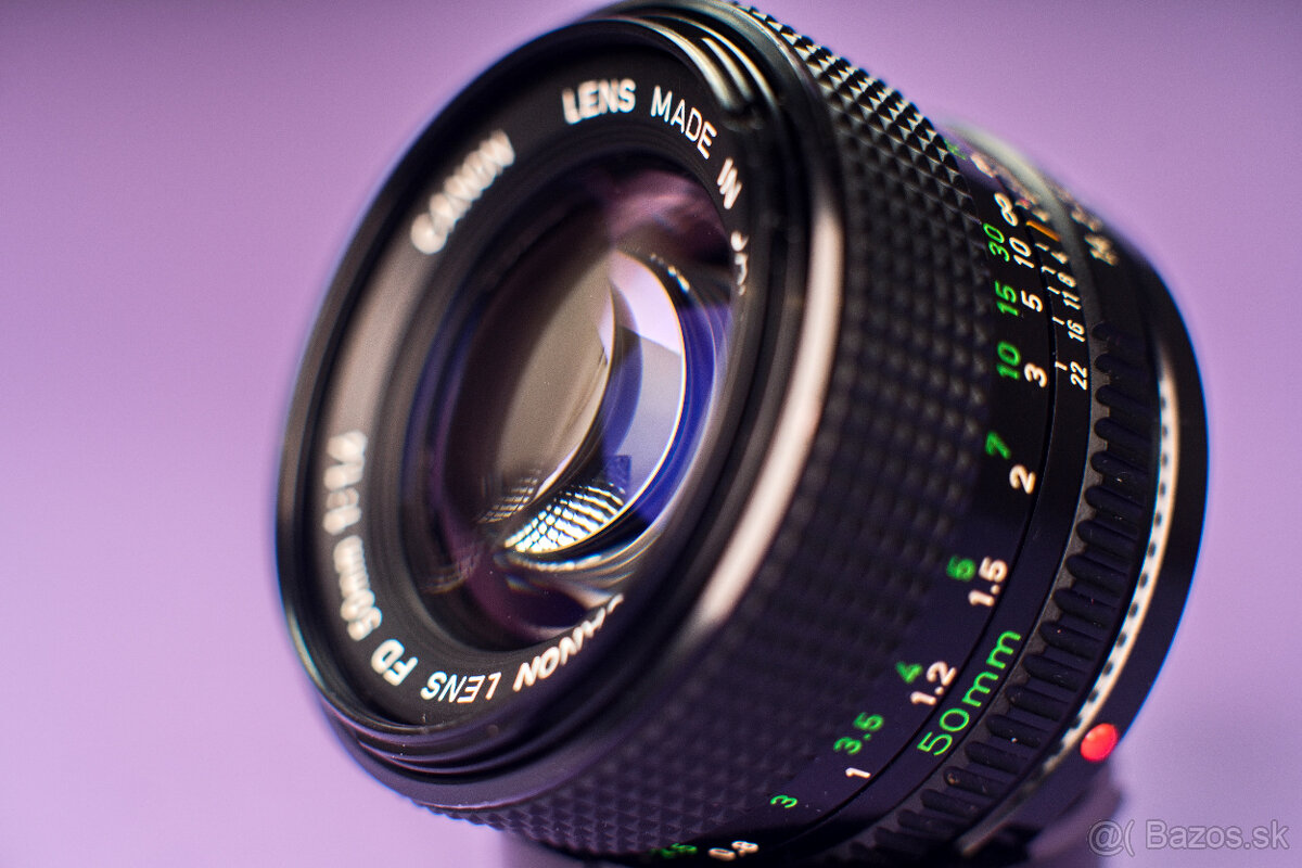 Canon FD 1:1.4/50mm - 5