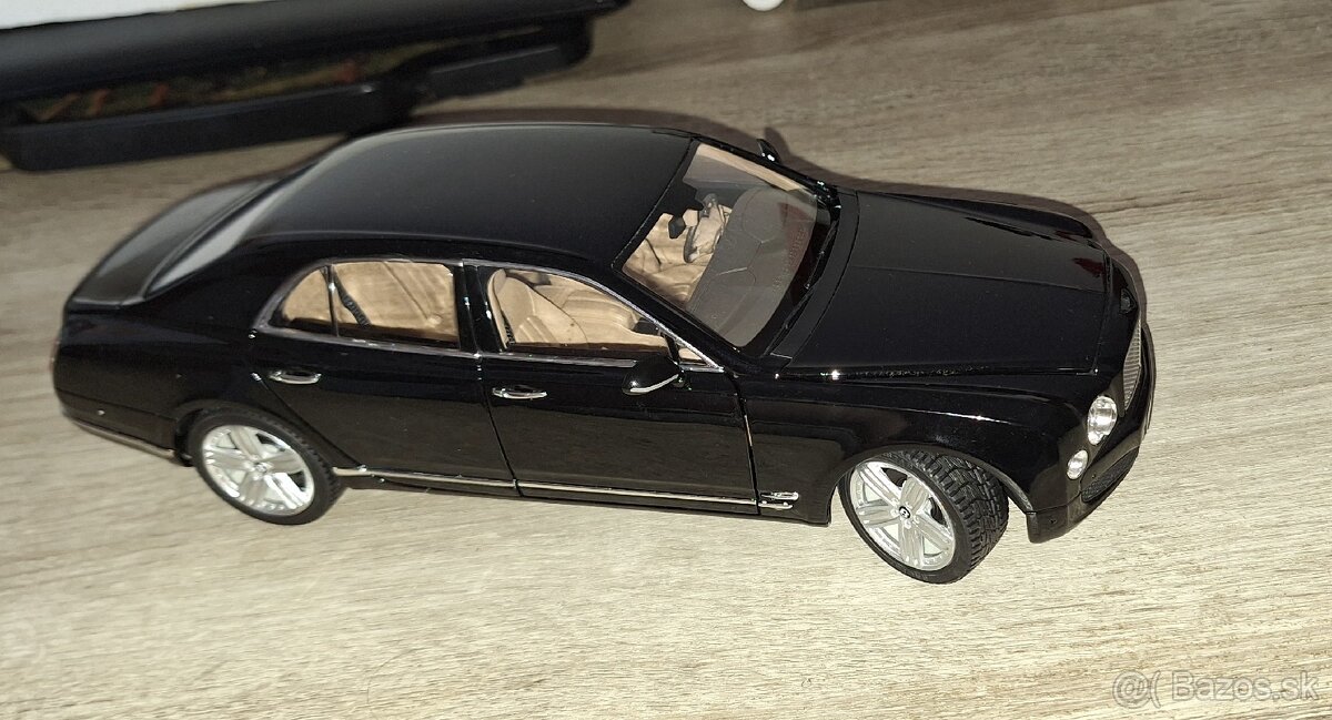 Model BENTLEY MULSANNE v mierke 1/18 - 5