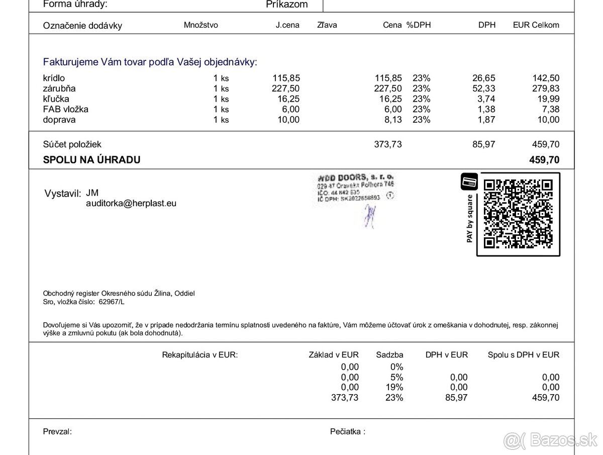 Interiérové dvere bezfalcové - 5