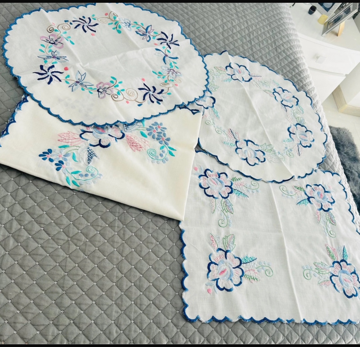 Ručne vyšívané obrusy - 5