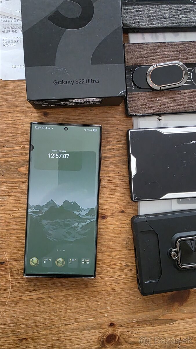 SAMSUNG GALAXY S22 ULTRA 256GB s príslušenstvom pošk.displej - 5