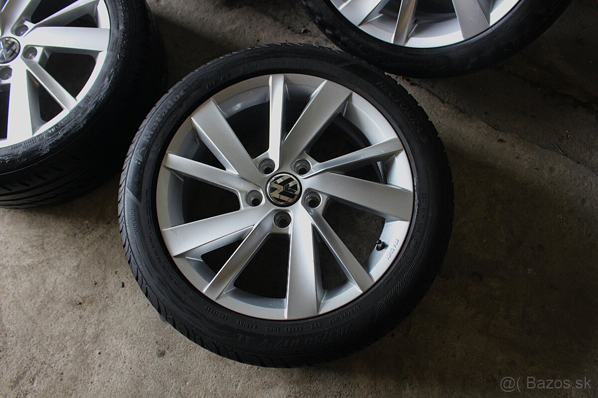 17”--ORIGINAL----VOLKSWAGEN---GAVIA---5x112 R17---LETNA SADA - 5