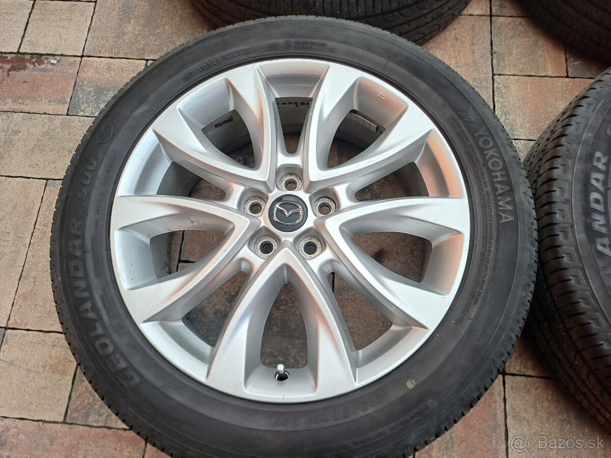 Orig. hliníkové disky Mazda R19, 5x114,3 - 5