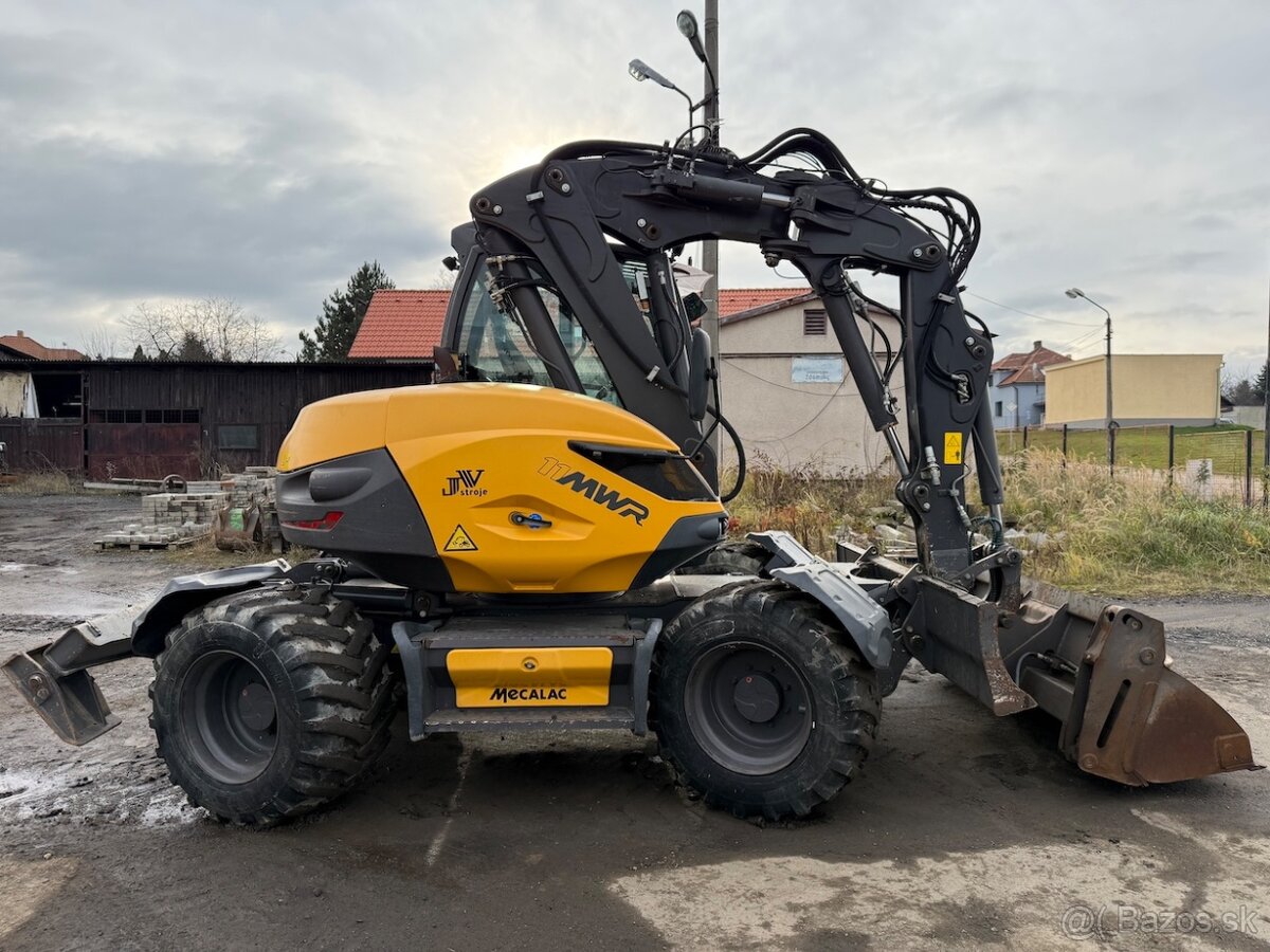 MECALAC 11MWR, CZ SPZ, 4290Mth, velmi dobrý stav - 5