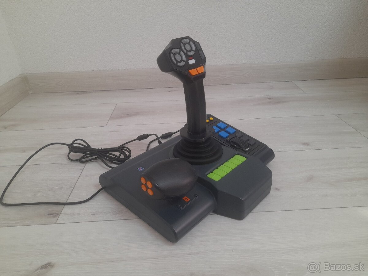 HORI Farming Simulator volant + pedále + panel (ako nové) - 5