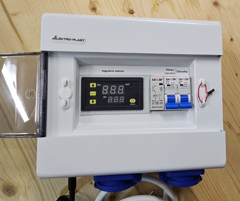 Regulácia teploty pre udiareň, dymbox a generátor dymu - 5