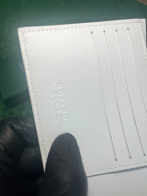 Goyard 1k1 - penaženka biela - 5