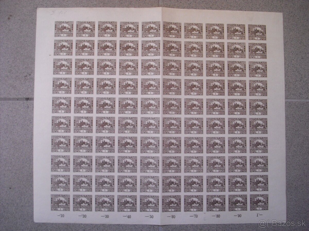 predam Postove Archy CSR 1918 1919 + Alfons Mucha - 5