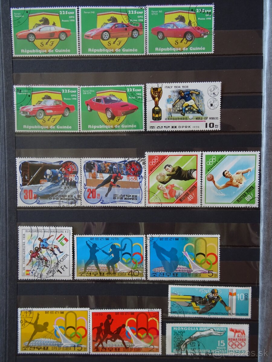 Pekná zbierka známok ŠPORT 2 - 5