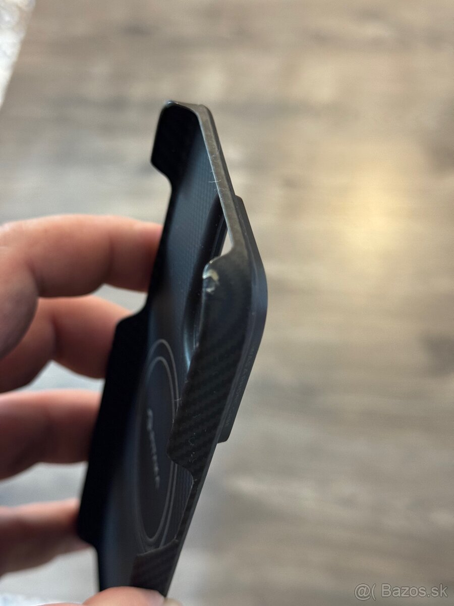 Kryt Pitaka MagEZ 4 600D kryt iPhone 15 Pro Max čierny/sivý - 5