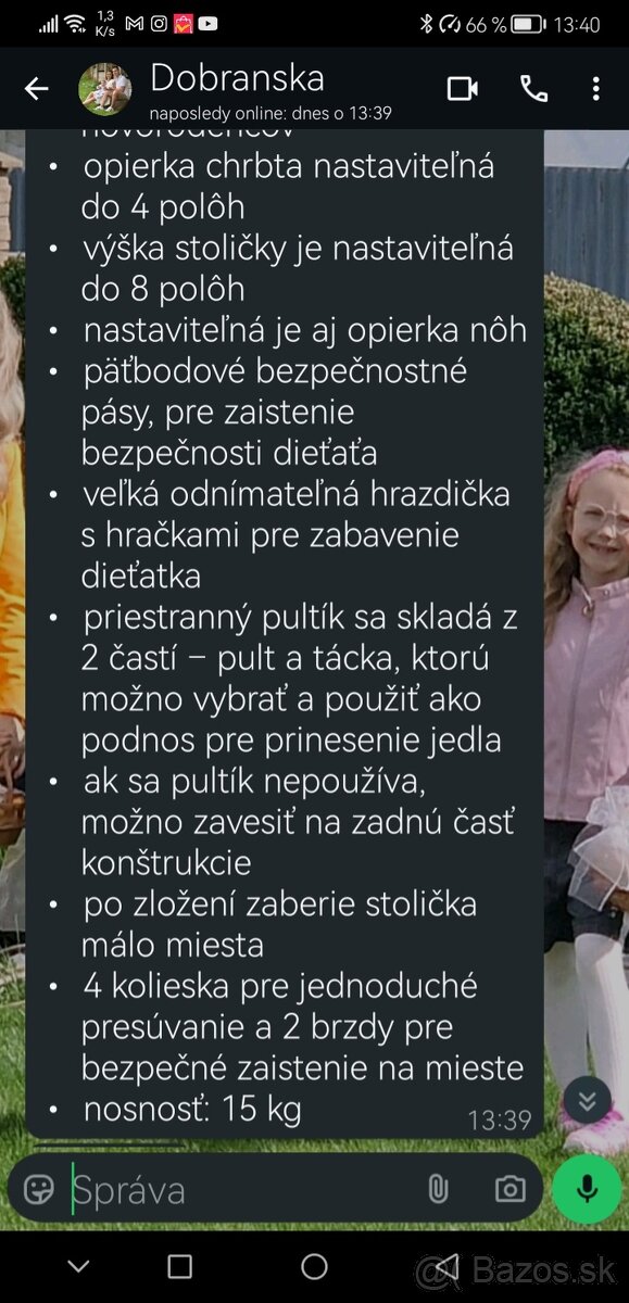 Jedalenska stolicka - 5