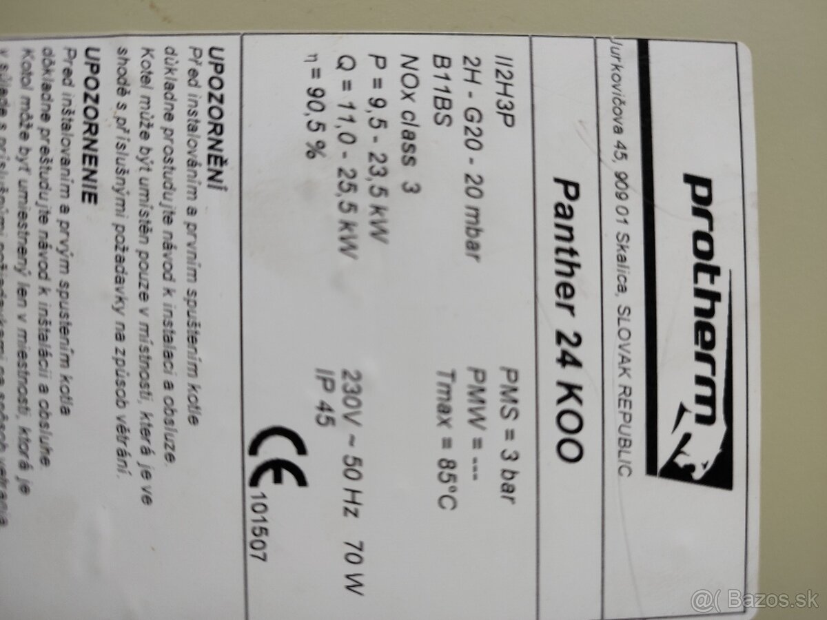 Predám kotol Protherm - 5