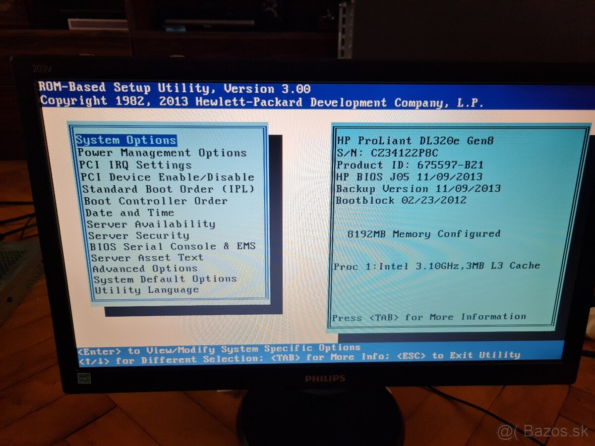 HP ProLiant DL320e Gen8 - 5