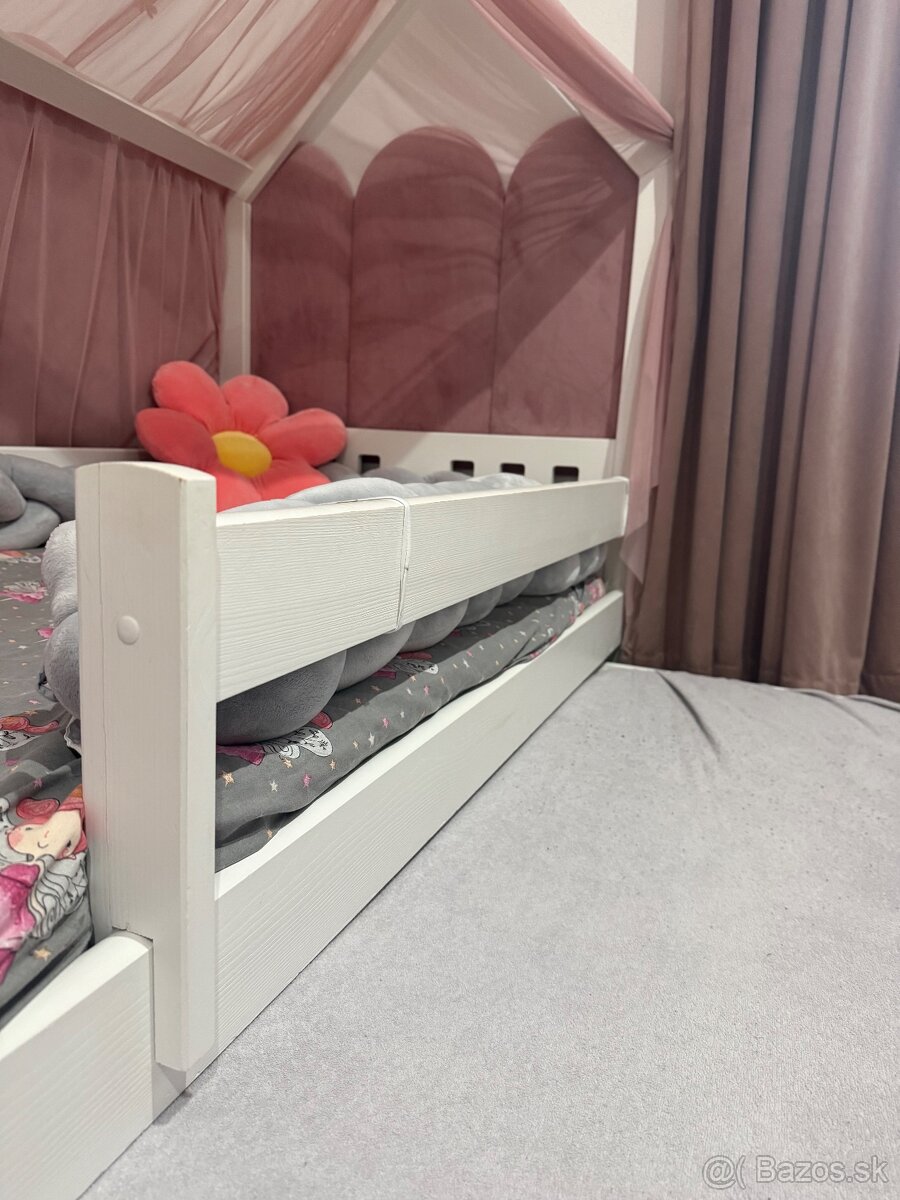 Domčeková posteľ s pristelkou - 5