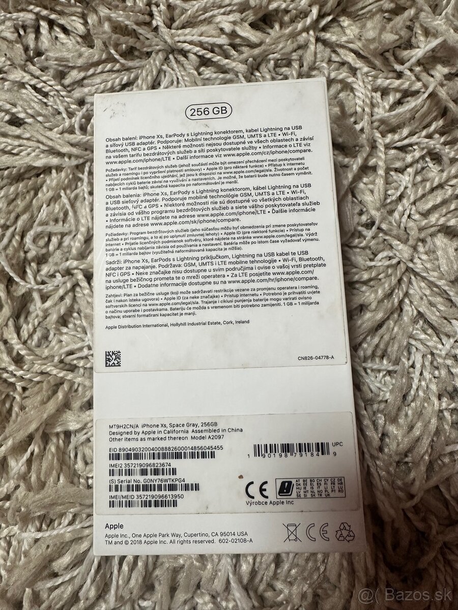 Apple iPhone XS 256GB Space Gray - 5