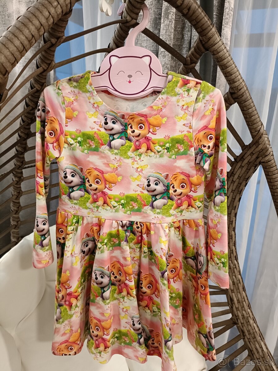 Detské točiace šaty Frozen a Labková patrola - 5