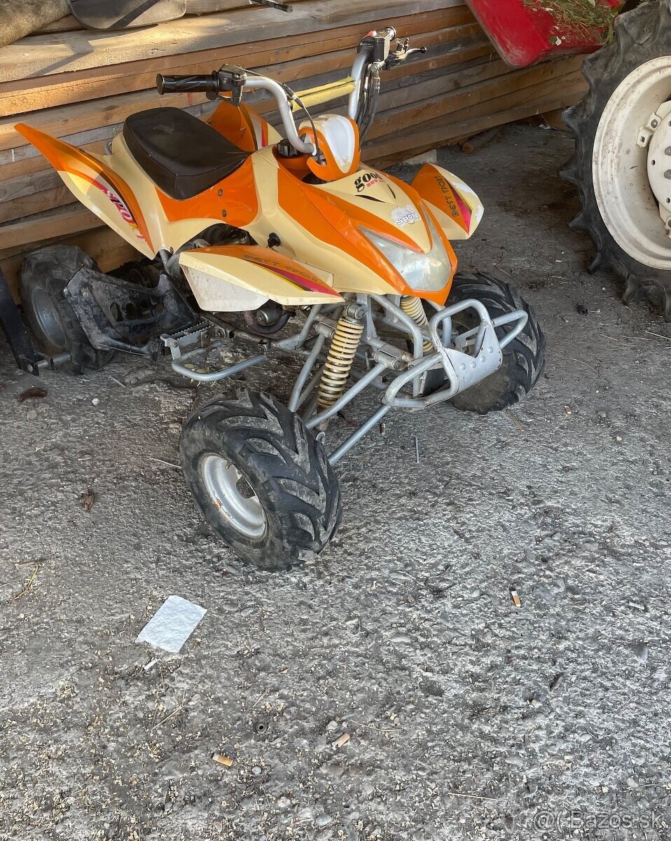 Vymenim štvorkolku ATV 110 za babetu 210 alebo 207