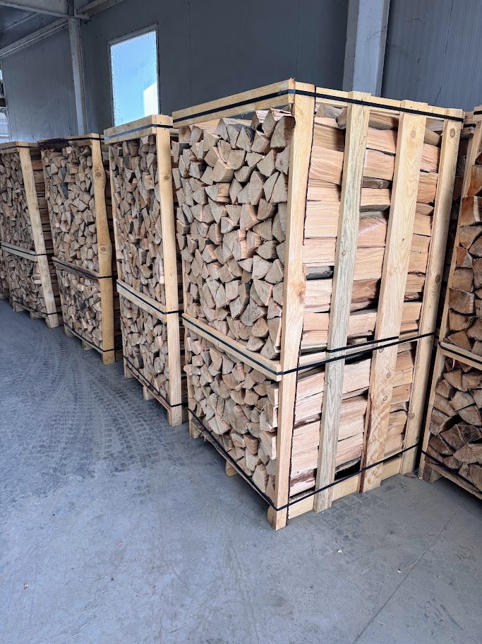 Palivové drevo BUK – 33 cm, klietky 1,8 m³, skladom, zľava p - 5