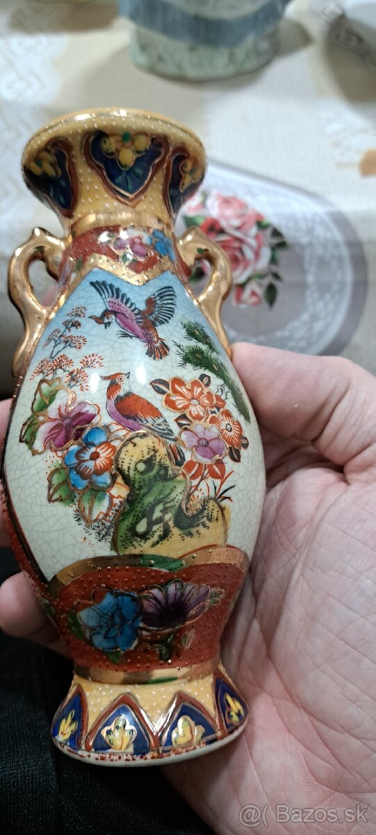 Japonská váza a košík - 5