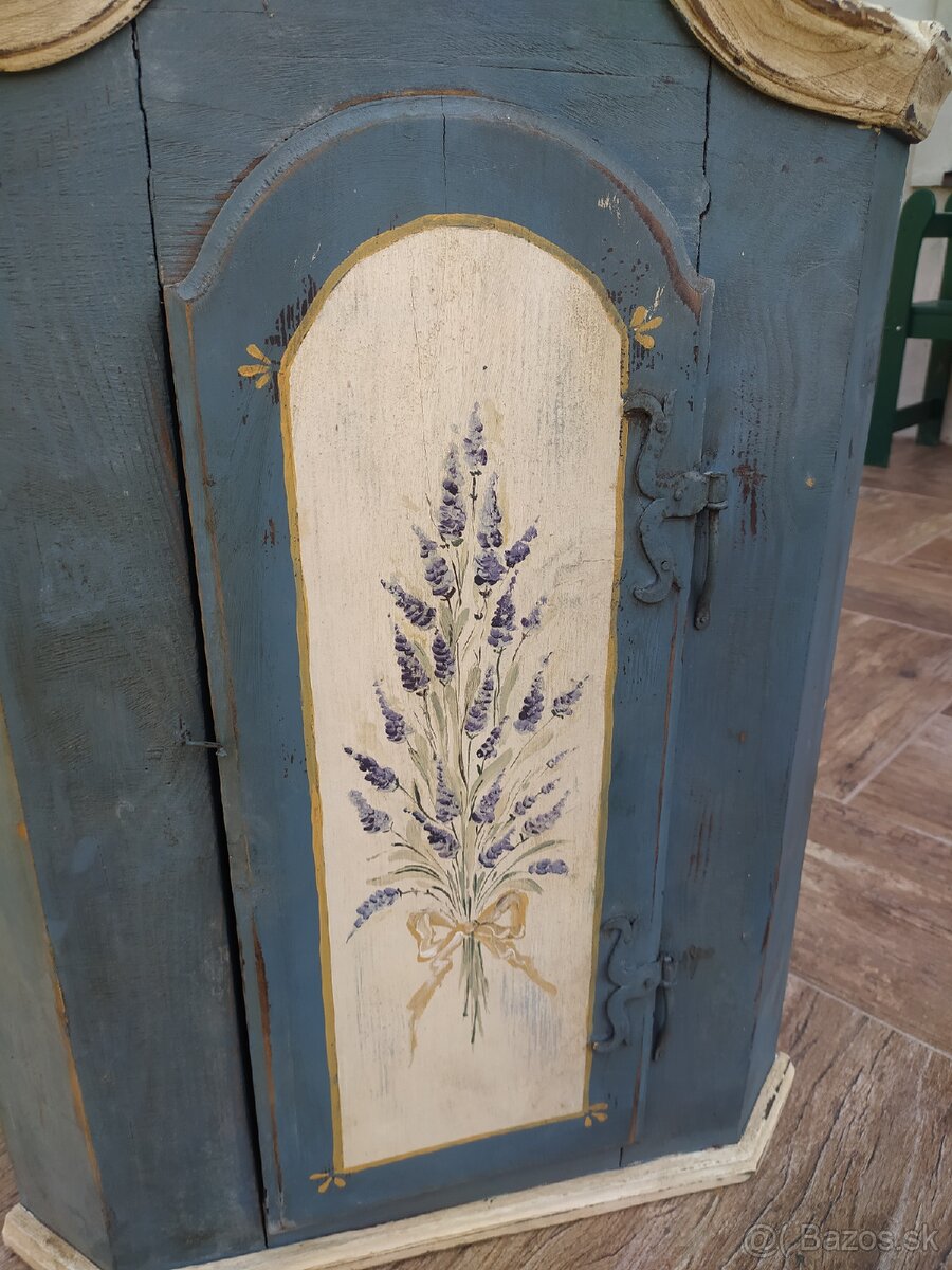 Rohová vidiecka skrinka, - 5