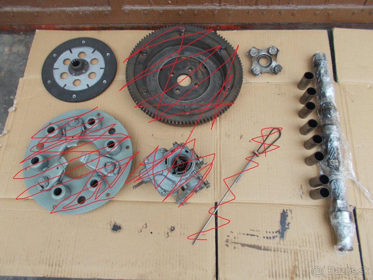 Predam pre skoda 105-120 vyfuk stabilizator lamelu spojky - 5