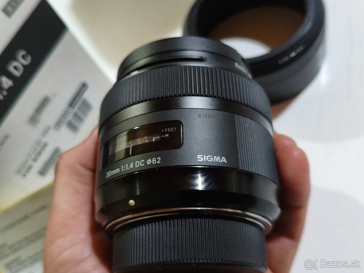 Sigma 30mm F1,4 DC HSM Art pre Nikon bajonet F - 5