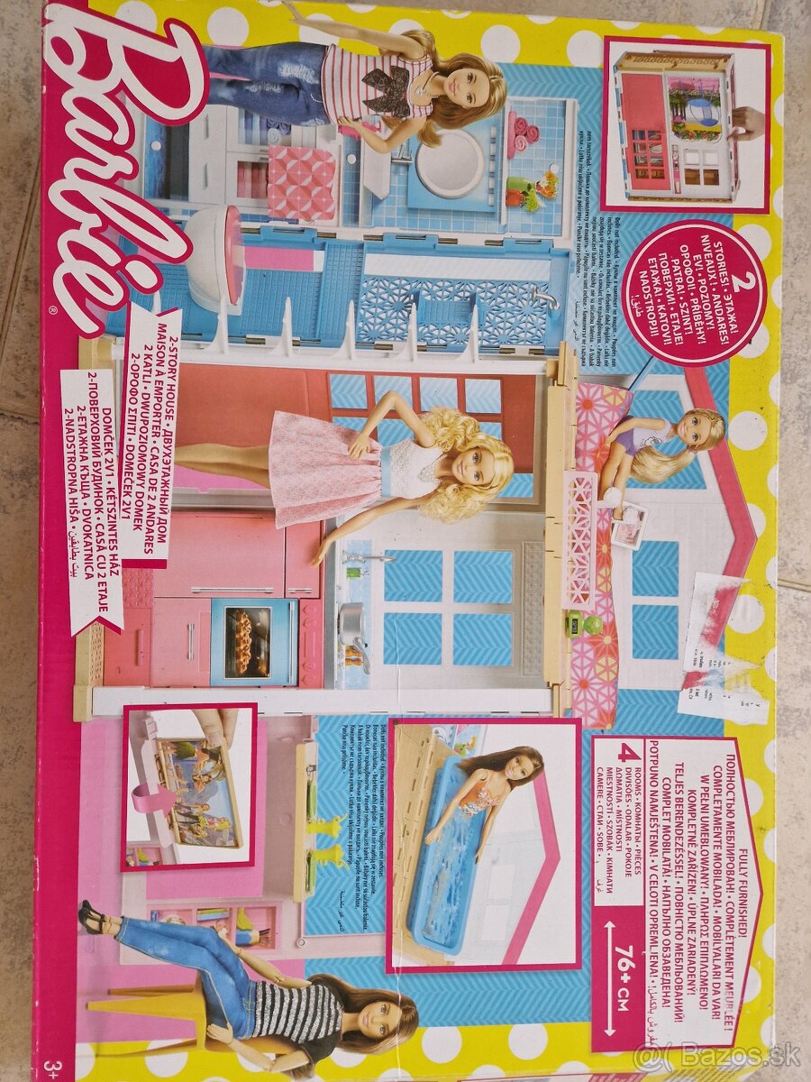 Barbie krásny dom + Barbie - 5