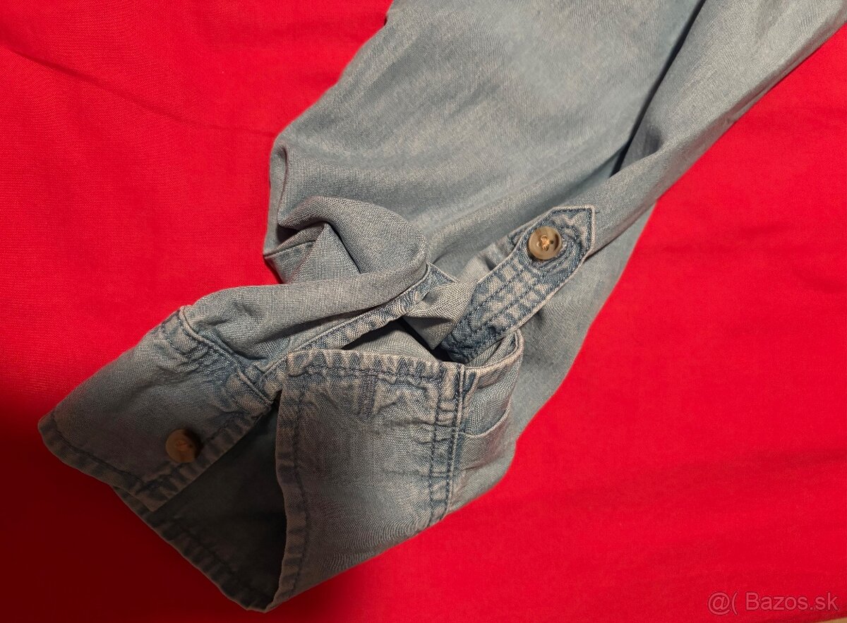 Riflová košeľa F&F 42 - 5