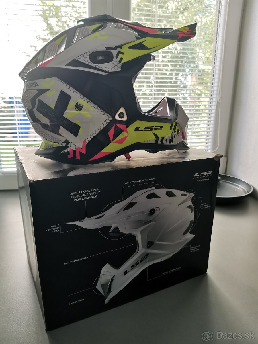 Motocross prilba S - 5