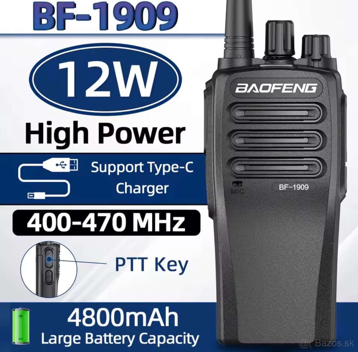 Baofeng BF-1909 12W - 5