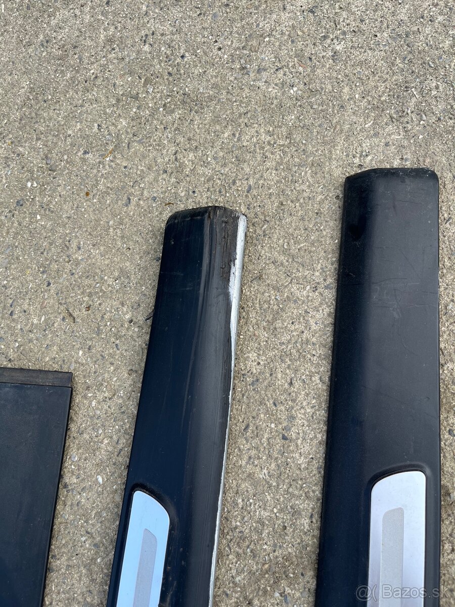 Sline prahové lišty Audi a6 c6 - 5