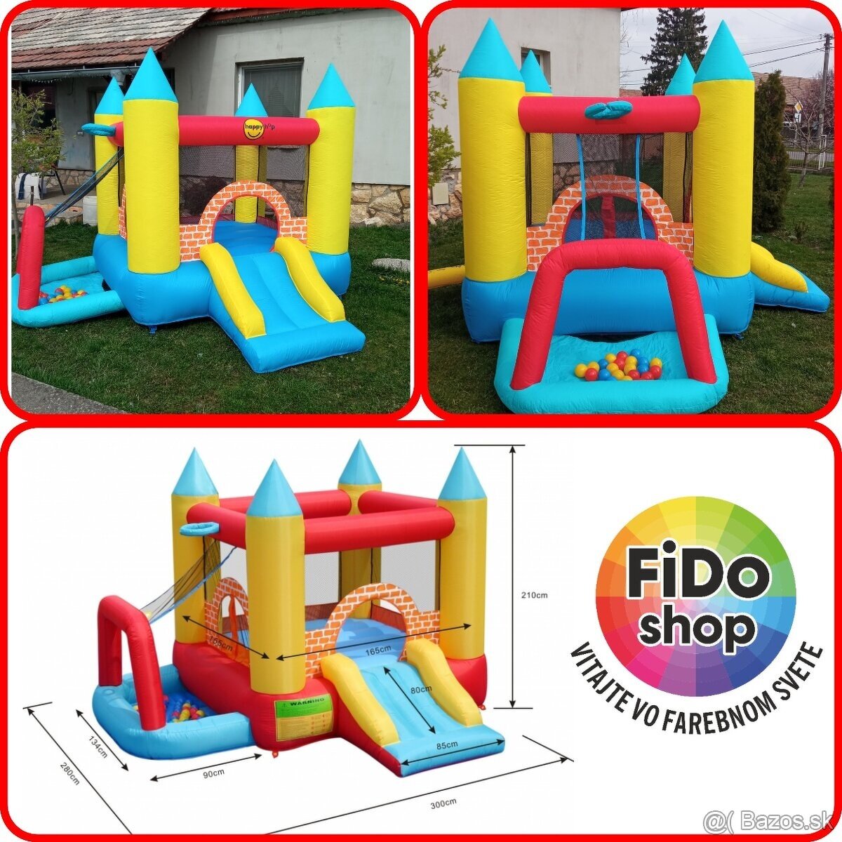 Skákací hrad, Maskot, Cukrová vata - 5