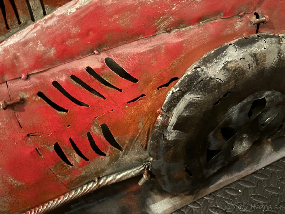 3D kovový obraz Monaco Ferrari 120x80cm - 5