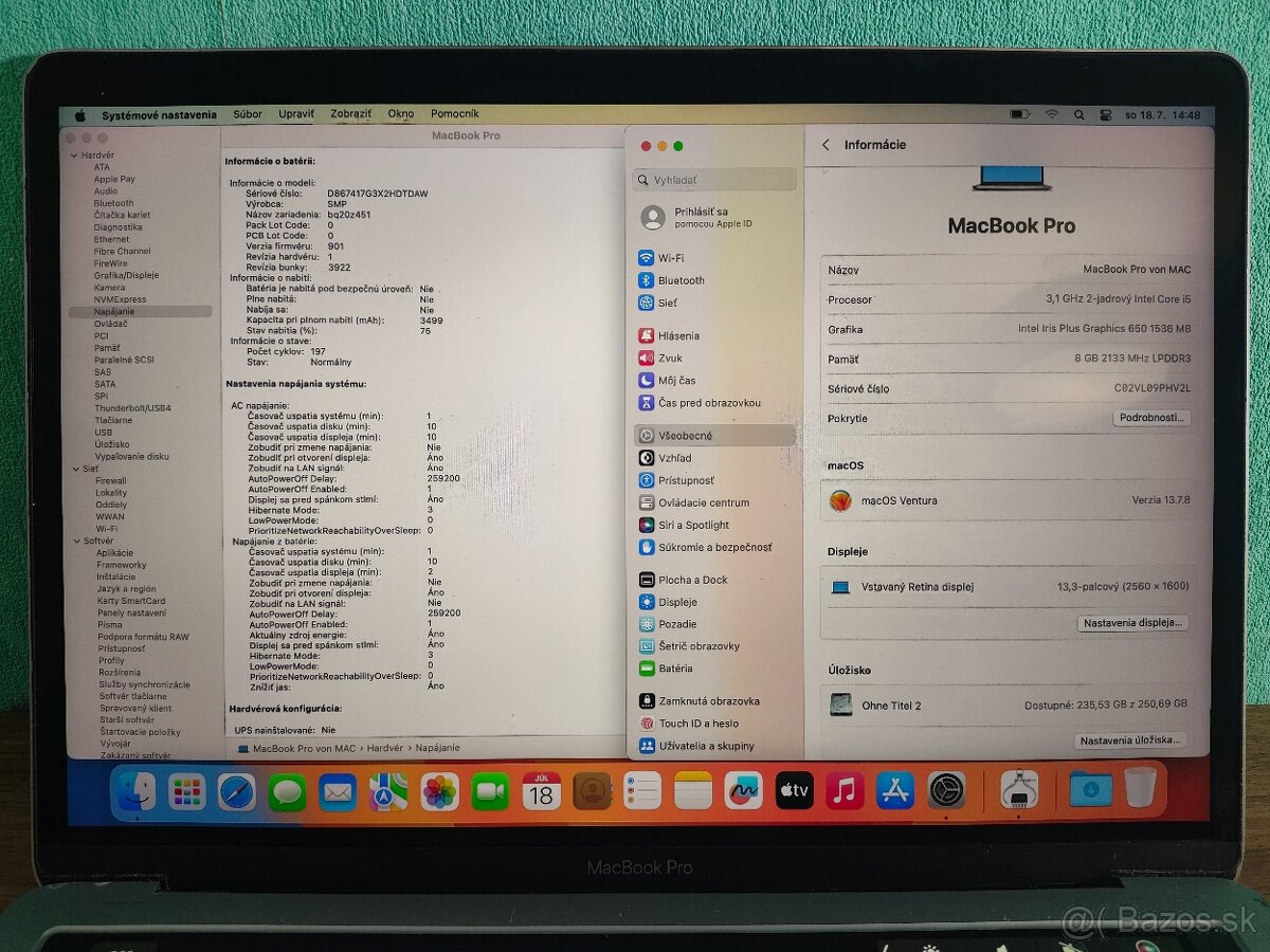 Apple MacBook Pro 13" Touch Bar | i5 • 8GB RAM • 256GB SSD - 5