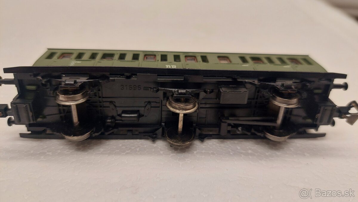 TT vláčiky, vagóny - osobný historický trojnápravový vozeň - 5