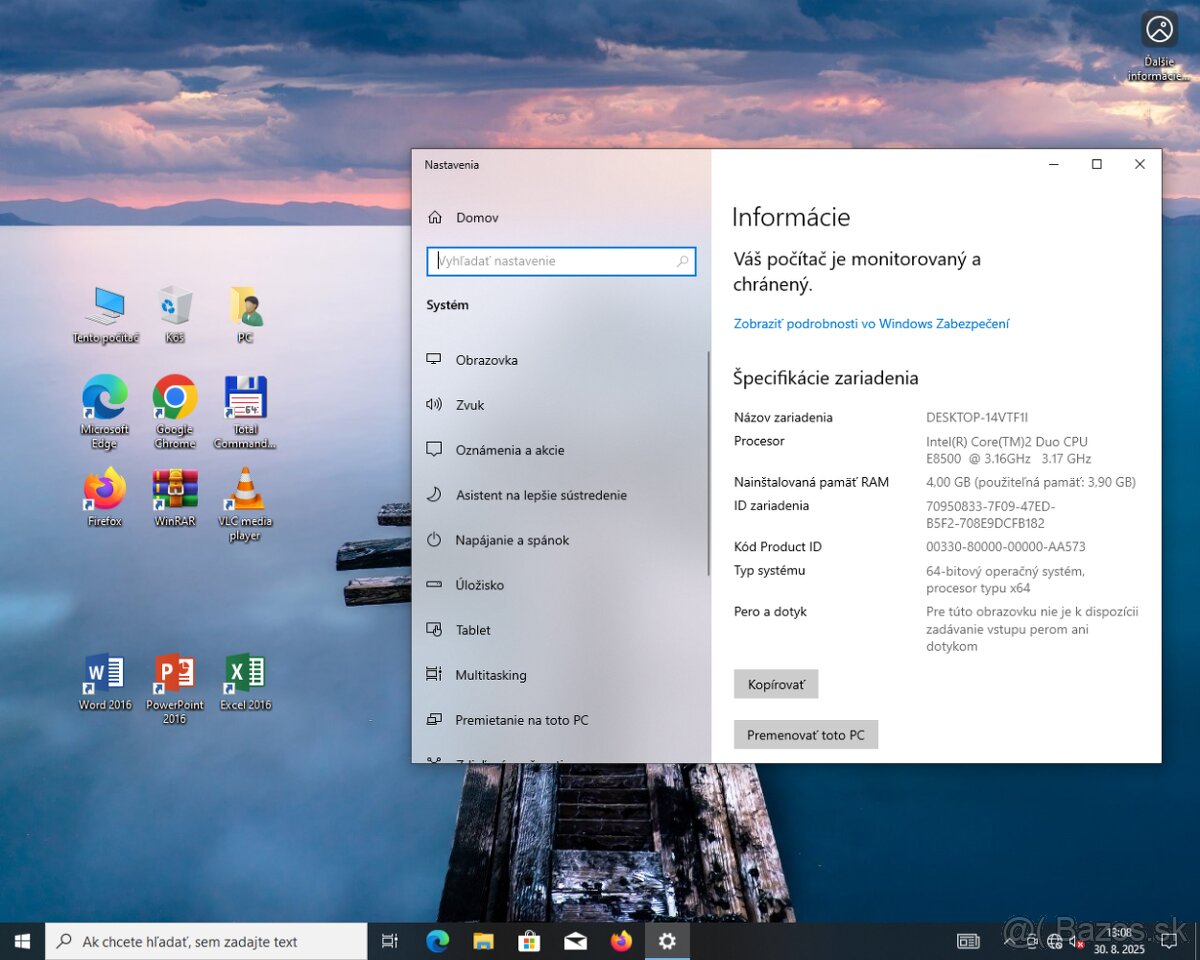 Počítač HP Compaq dc7900 SFF s monitorom a príslušenstvom - 5