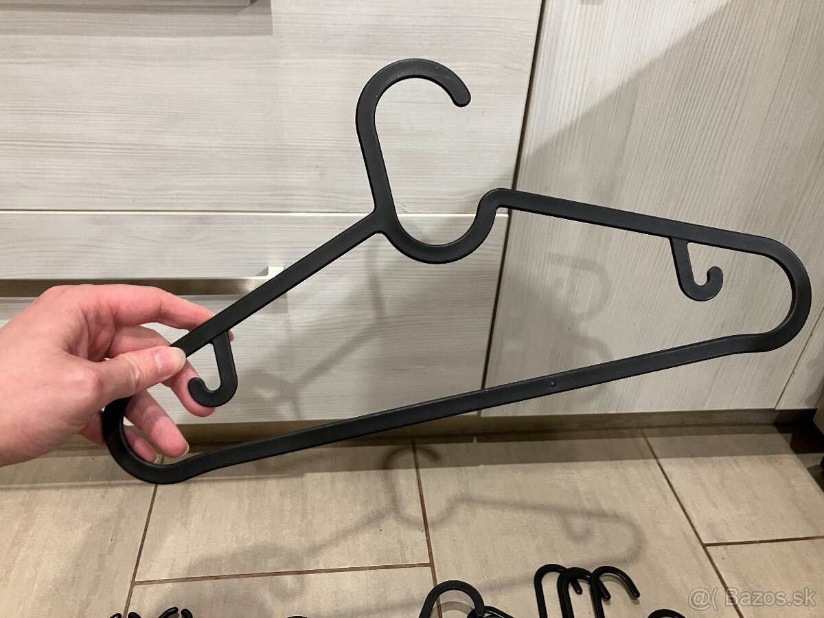 DARUJEM Plastové Vešiaky - 5