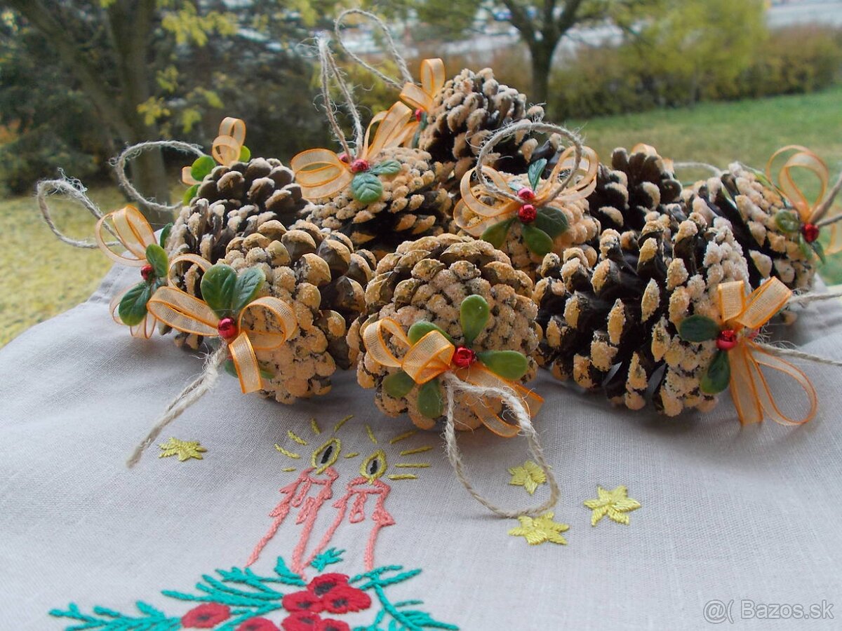 vianočné šišky - 5