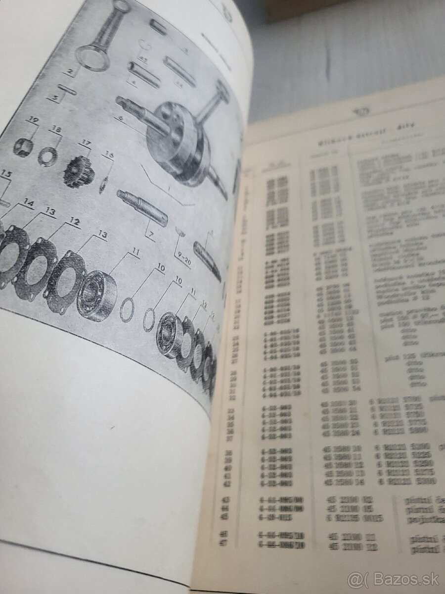 Katalóg nahradních dílů a prislušenství moto- ČZ125 A 150CC - 5