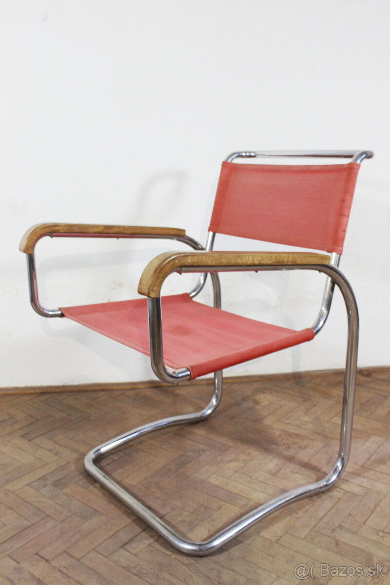 kreslá H-80 + stolík,Jindřich Halabala - 5