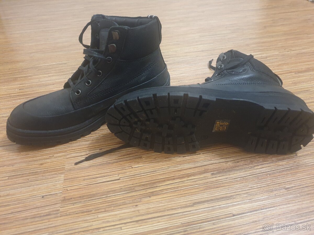 Chlapčenské kožené zimné topánky - 5