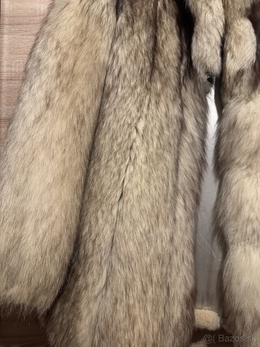 Kožušina z líšky spolu s baranicou - 5