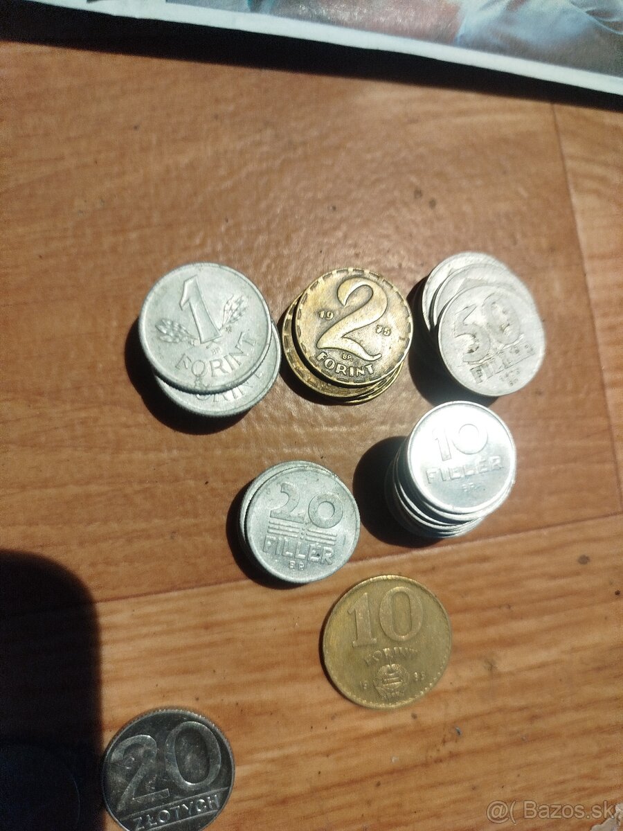Predám mince a bankovky CS ,SK, Forint - 5